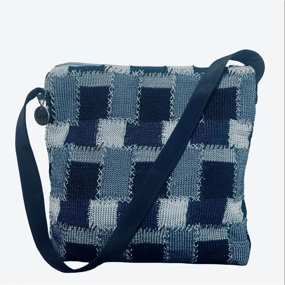 The Sak Crochet Patchwork Satchel